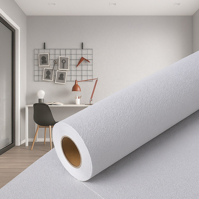 셀프 인테리어 붙이는 접착식 포인트 가구 방수 벽지 시트지 + 헤라 U-SSAC110, 규조+스팀그레이