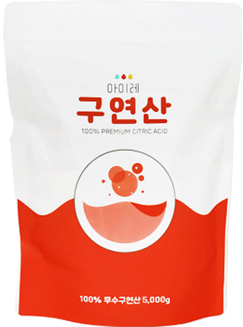 아이레 무수구연산 리필형 대용량, 1개, 5kg