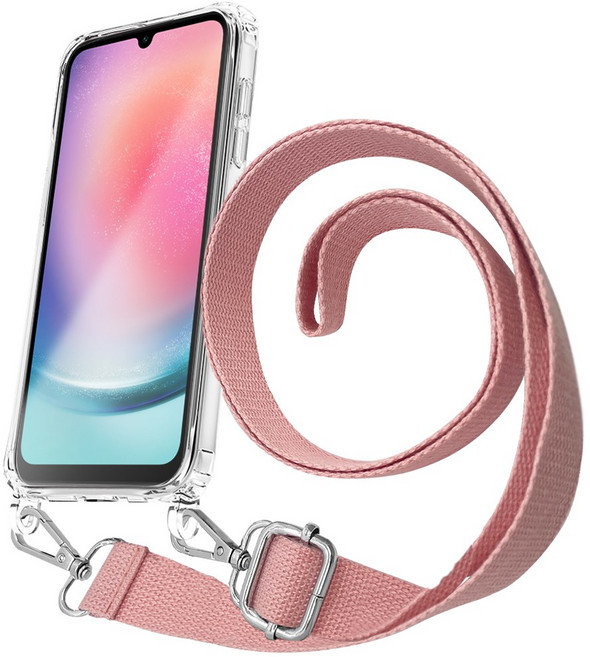 더조은셀러 세이프링 면소재 크로스 목걸이 케이스