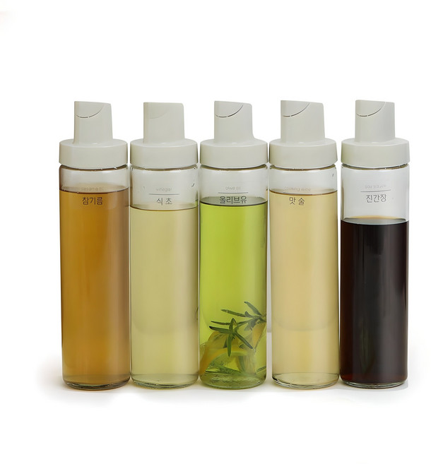이우아여사 자동개폐 스마트 오일병, 500ml, 5개
