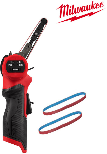 밀워키 12V FUEL 10X330mm 충전 미니 벨트 샌더 베어툴 M12 FBFL10-0 샌딩 샌딩기, 1개