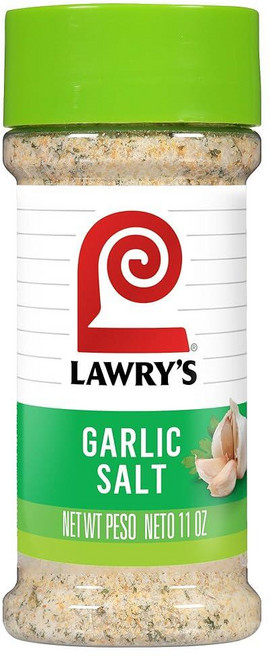 Lawry's 마늘 소금 파슬리가 들어간 굵은 가루 MSG 첨가 없음 코셔 인증 닭고기 돼지고기 및 스테이크용 맛있는 소금 325ml(11온스), Lawry's 마늘 소금, 파슬리가 들어간 굵은 가루,