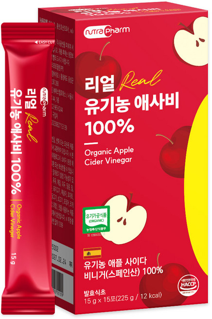 뉴트라팜 리얼 유기농 애사비 100%, 225g, 1개