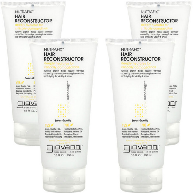 지오바니 뉴트라픽스 헤어 리컨스트럭터, 200ml, 4개