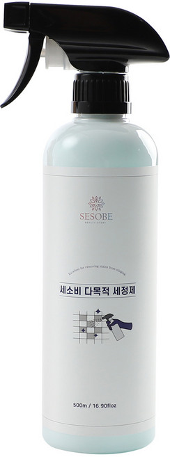세소비 락스성분ZERO 캐나다산 효소첨가 욕실세정제 화장실 청소세제 독하지 않고 세정력이 우수한 다목적클리너, 1개, 500ml