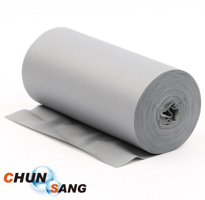 천상 국산 PVC 배관 보온 매직 테이프 회색 에어컨 물호스 테프 그레이 실외기 냉동 마감재 난연성, 1개