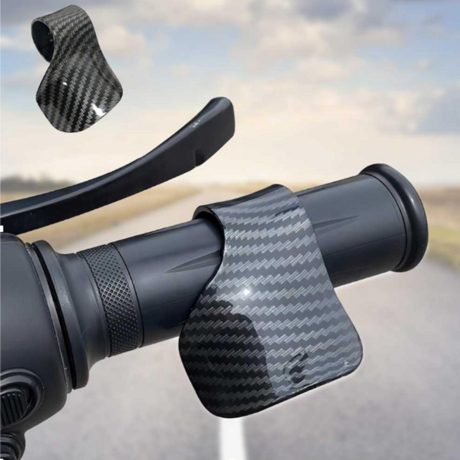 진진몰 오토바이 핸들 보조 스로틀어시스트 손목 보호, 1개, 카본