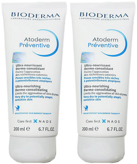 바이오더마 아토덤 프리벤티브, 200ml, 2개