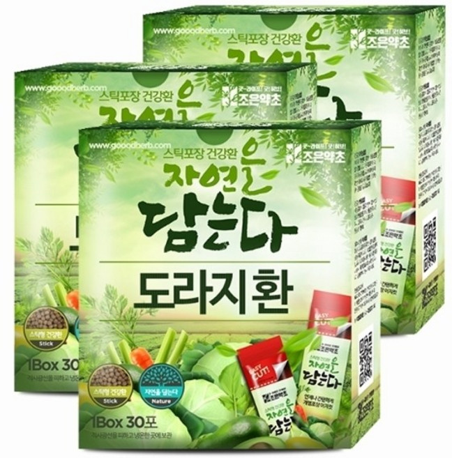 굿허브 도라지환 스틱형 3g x 30포 x 3, 3개