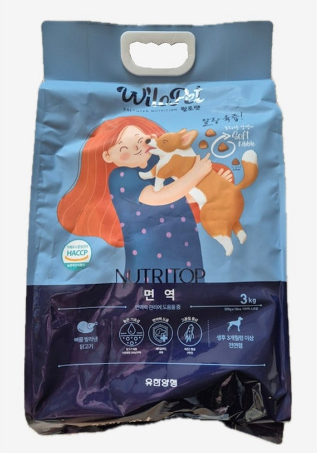 윌로펫 헬시포뮬러 (면역), 닭, 3kg, 4개