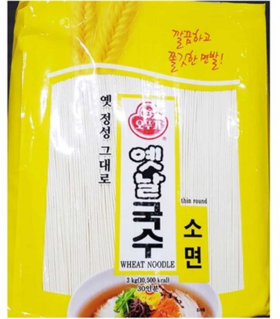 오뚜기 잔치국수 소면 3k, 3kg, 1개