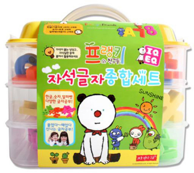 자석나라자석글자종합세트, 1개