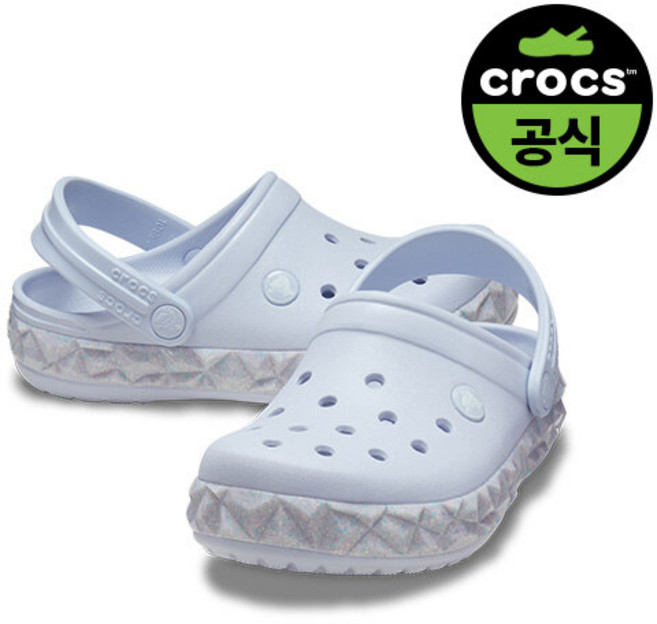 크록스 유아 CROCBAND GEO METRIC GLTR BAND CLOG T DRS (24SKCL210135) _