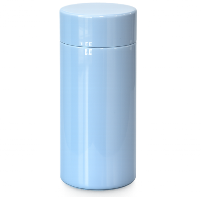 런치버스 316스텐 미니 보온보냉 텀블러, 1개, 200ml, 블루