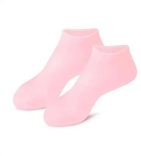 Themoreshop 실리콘 보습 양말 덧신 뒤꿈치 각질관리 발팩 풋케어, 1개, 1개입 - 쿠팡