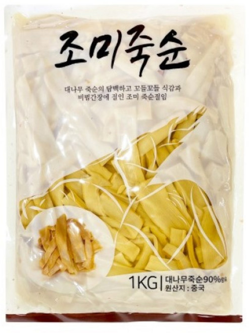 코우 일본식 죽순절임 아지츠케 멘마, 1개, 1kg