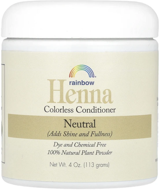 Rainbow Research 헤나 무색 컨디셔너 뉴트럴 113g(4oz), RainbowResearch헤나무색컨디셔너뉴트럴113g, 113g, 1개 - 쿠팡