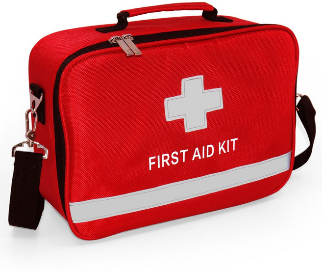 [케이솔루션] 구급가방 구급파우치 구급함 구급상자 옥스포드 방수원단, 빈케이스 고급 A형, 1개