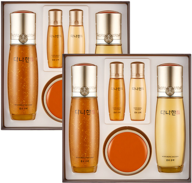 다나한 홍보 기초케어 3종 세트, 2세트