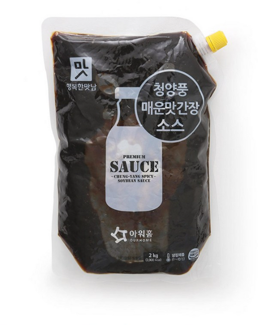 아워홈 청양풍 매운맛 간장소스 2kg, 1개