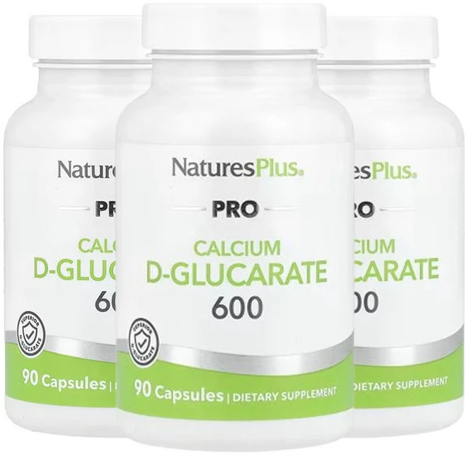 네이처스플러스 프로칼슘 D-글루카레이트 600 90캡슐, 3개, 90정 - 쿠팡