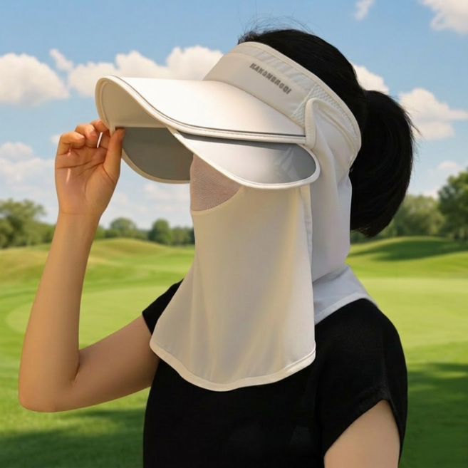 쿨가드 자외선 차단 햇빛 가리개 등산 골프 썬캡 모자