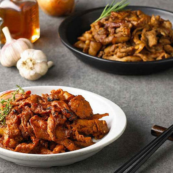 알렉스 숯불에 뒹군 고기(간장6+고추장6), 12개, 180g
