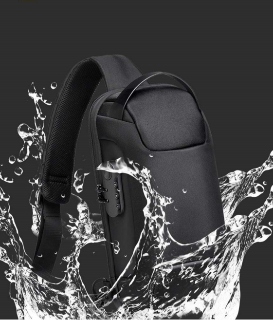 로얄그릿 락시스템 도난 방지 가방 USB 충전 가방 방수기능