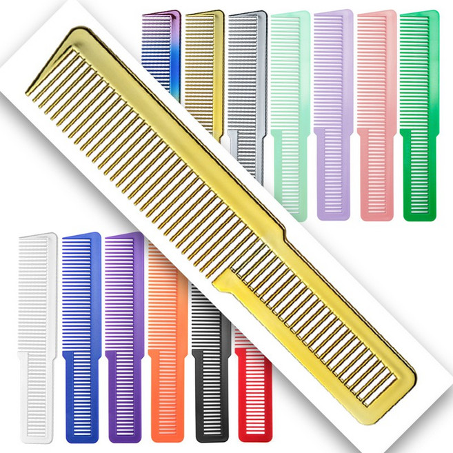 더빗다 전문가용 바리깡 클리퍼빗 세라믹 커트빗 헤어콤, BB502 골드, 1개