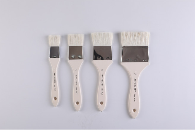 아트시크릿 수채화 백붓 배경 산양모 혼모 3864F, 3인치