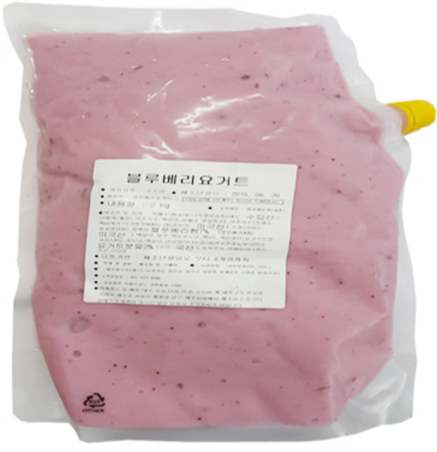 (캐드) 블루베리 요거트_2kg_식자재쇼핑몰_푸드왕, 1개, 2kg