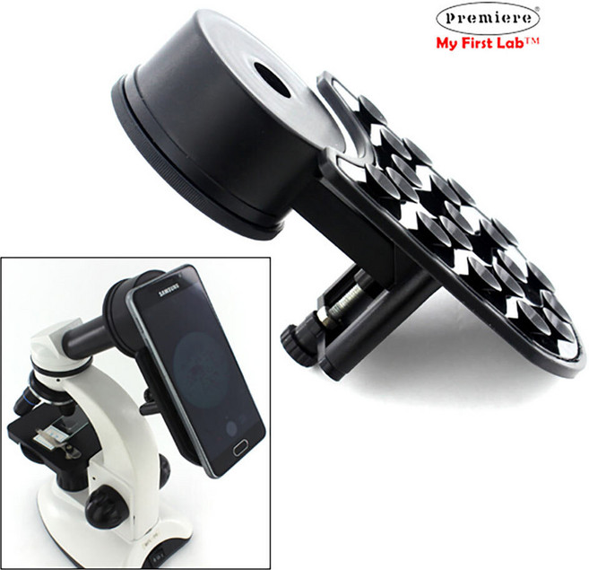 어렌델 현미경 접안렌즈 폰거치대 흡착고무형