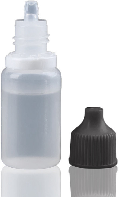 말랑말랑 뾰족캡 소분공병, 검정캡 10ml 100개, 100개