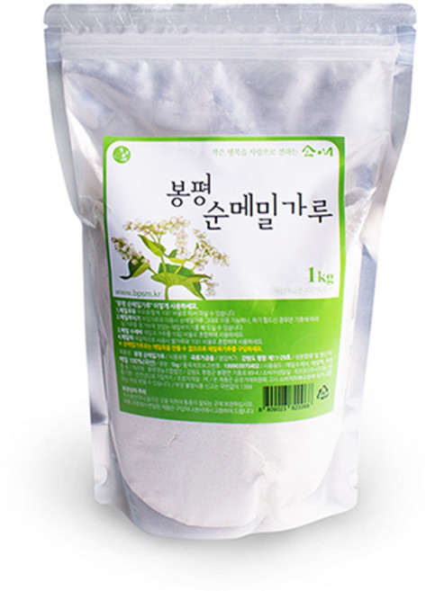 소애 메밀가루 1kg 국내산 봉평영농조합, 1개