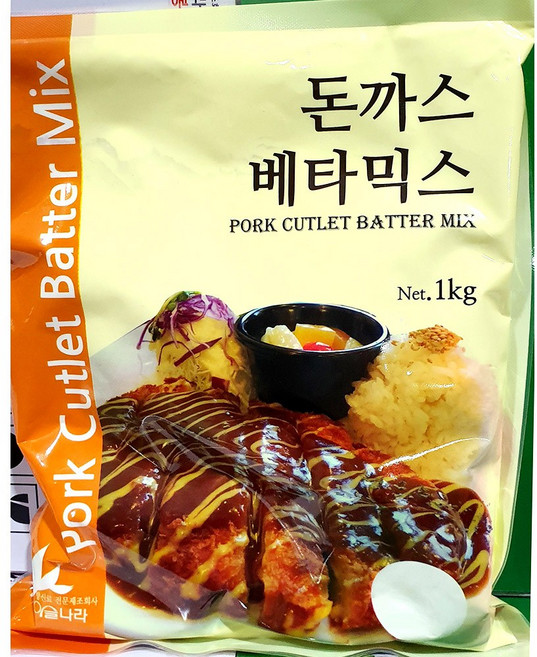 [이슬나라] 돈까스배터믹스 (이슬나라 1K), 1개, 1kg