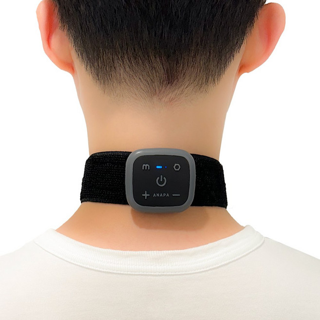 아나파 미세전류 저주파 목 마사지기 안마기