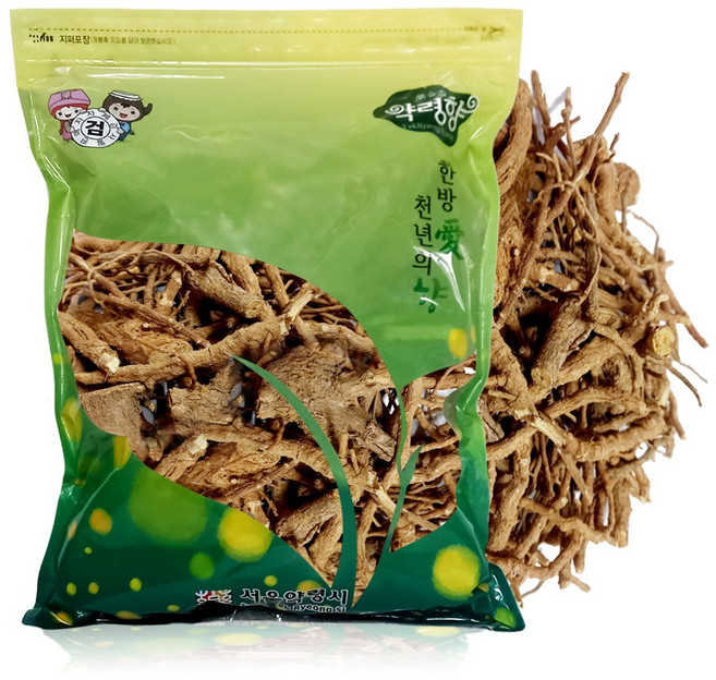 천년약초 국내산 세척 구기자 뿌리 지골피, 2개, 300g
