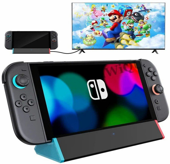 스위치2 전용 도킹 스테이션 TV연결 4K, 1개, 1개