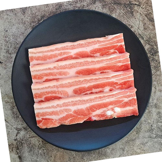 VGD 칠레산 오겹살 단체 2.5cm 절단 숯불 5kg, 1개