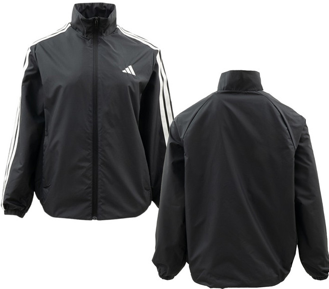 아디다스 여자 바람막이 자켓 넉넉한핏 집업 점퍼 잠바 운동 런닝 윈드브레이커 트레이닝복