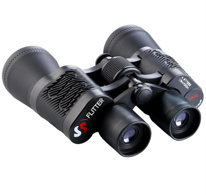 FLITTER 50x50 고배율 망원경 50배율 쌍안경, 50mm