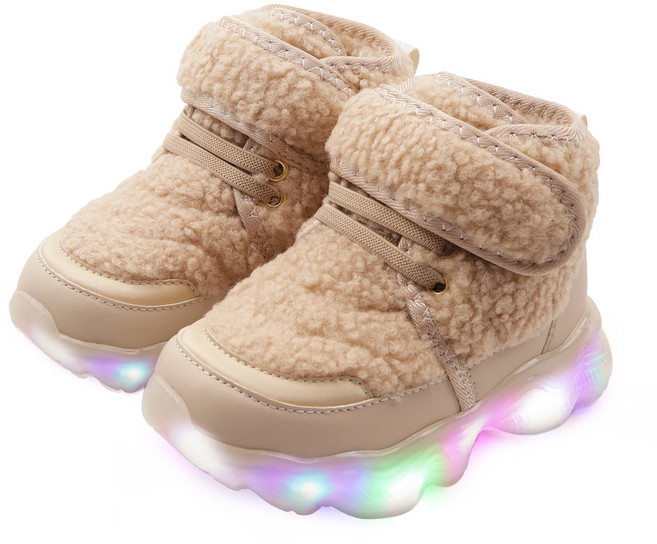 풋풋 몽글몽글 LED 하이탑 스니커즈