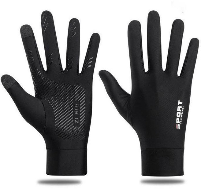 수영 다이빙 보호 서핑 장갑 내마모성 비 슬립 여성용 얇은 스노클링 수중장비 다이빙장갑, S, 블랙 - 풀핑거