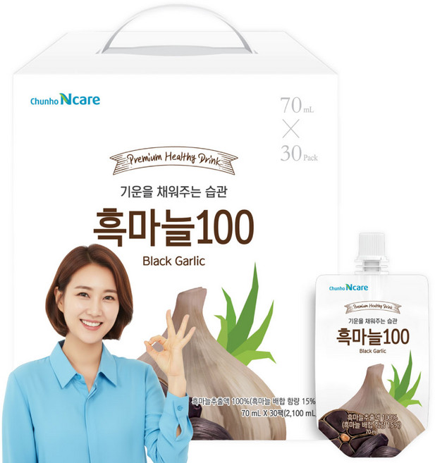 천호엔케어 흑마늘 100, 2.1L, 1개