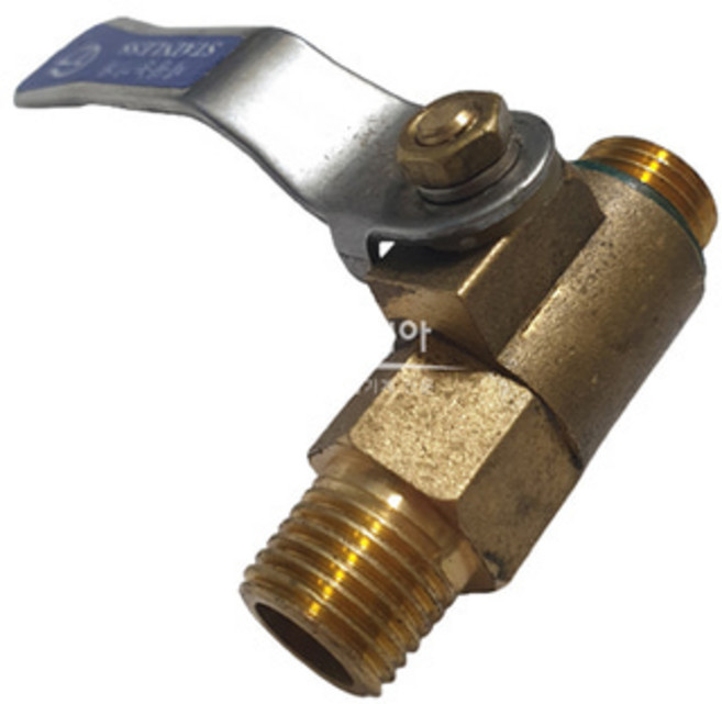 볼밸브 8.5mm 수나사 분무기 송출구 부품 동력분무기 공용, 1개