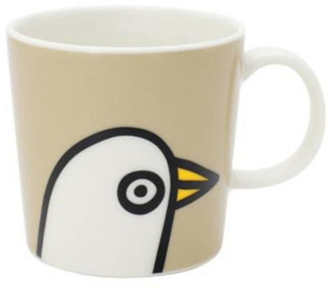 iittala 이딸라 OTC 오이바 토이카 컬렉션(OTC) 버디(Birdy) 머그 300ml, 단일 사이즈