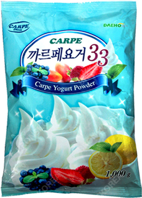 대호 까르페요거 33 1kg 1개 요거트 파우더 스무디