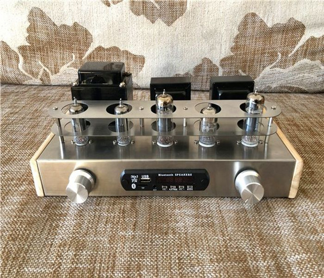 진공관 앰프 키트 6p1 기계 증폭기 6n2 diy 블루투스 전자관 튜브 디코더 하이파이, 소련판 6n1n 내장 블루투스 프리미엄 세트, 소련판 6n1n 블루투스 프리미엄 패키지