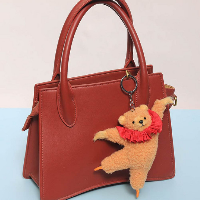 [DND] 보스턴발레곰 키링 브라운 인테리어장식품 곰인형