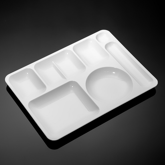 케이 3300 성인용 PC 식판 50개 세트 학교 급식 병원용, 3300 식판